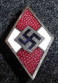 "Hitler Youth Knife Grip Insignia"