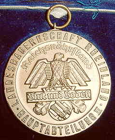 "Nazi Reichsnahrstand Medal"
