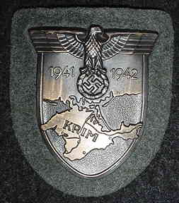 Krim shield with wool base