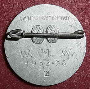 Hitler WHW Badge