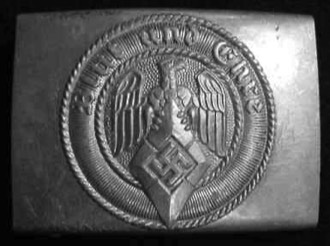 Hitler Youth Belt Buckle RZM M4/38