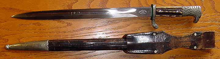 Nazi Police Dress Bayonet by Alexander Coppel