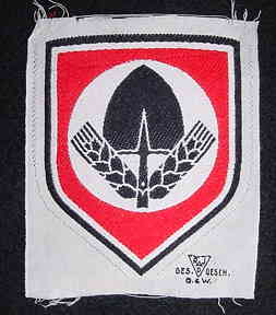 "WW2 German RAD Sports Shirt Patch"
