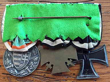 WWI German Medal Bar