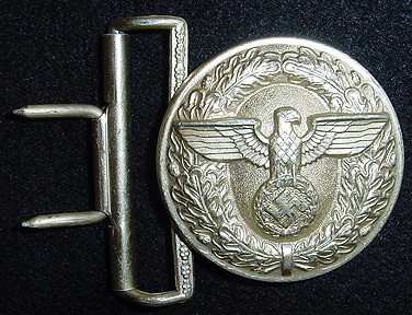 "Political Leader Belt Buckle marked RZM M4/27"