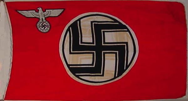 "WW2 German State Service Flag"