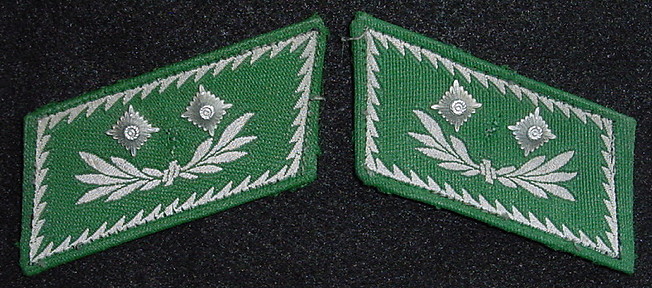 "WW2 German Customs Collar Tabs"