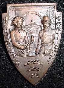 "German 1936 Tinnie Badge"