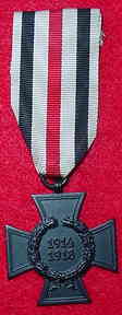 "WWI German Next of Kin Honor Cross"