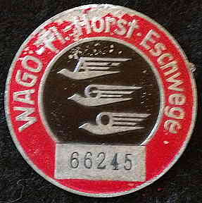 "WW2 German Luftwaffe Base Badge"