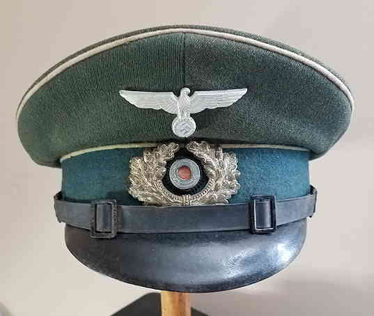 "Nazi Infantry Visor Hat"