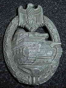 "Nazi Panzer Assault Badge"