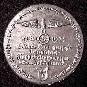 Nazi Tinnie Badge