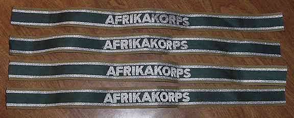 Afrika Korps Cuff Title