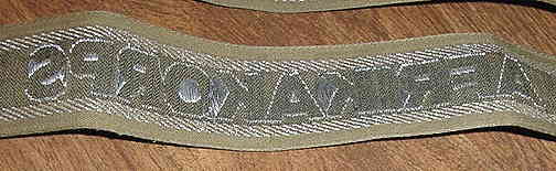 Afrika Korps Cuff Title