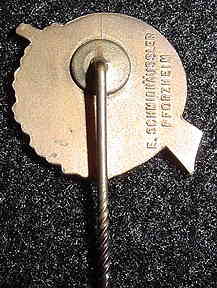 Nazi era 1936 Shooting Award Stickpin