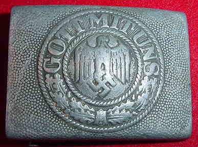 Nazi Army EM Belt Buckle