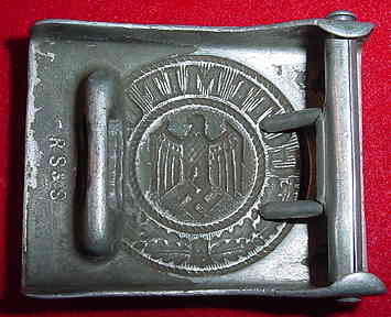 Nazi Army EM Belt Buckle