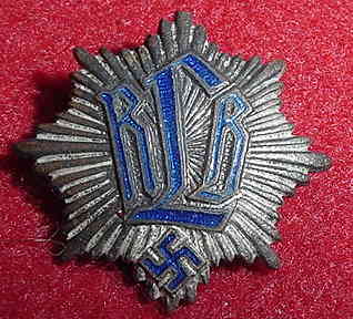 Nazi RLB Badge