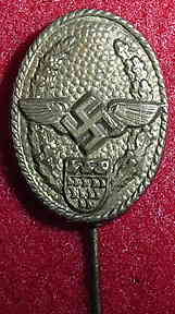 Nazi Unidentified Stickpin Badge