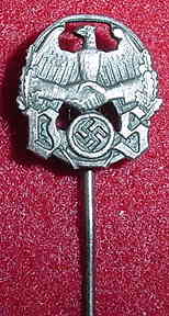 Nazi Unidentified Stickpin Badge