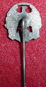 Nazi Unidentified Stickpin Badge