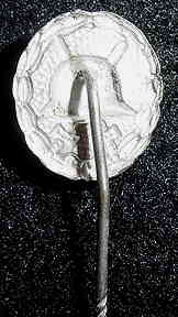 WWI German Silver Wound Badge Stickpin