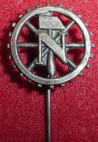 Nazi TeNo Member’s Stickpin Badge