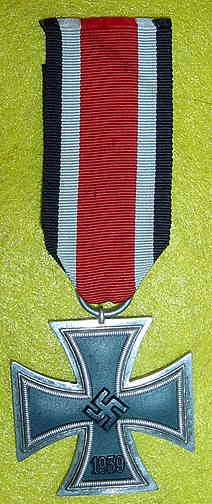 Nazi Iron Cross 2nd Class with Ribbon