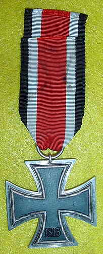 Nazi Iron Cross 2nd Class with Ribbon