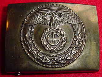 "Nazi SA Belt Buckle"